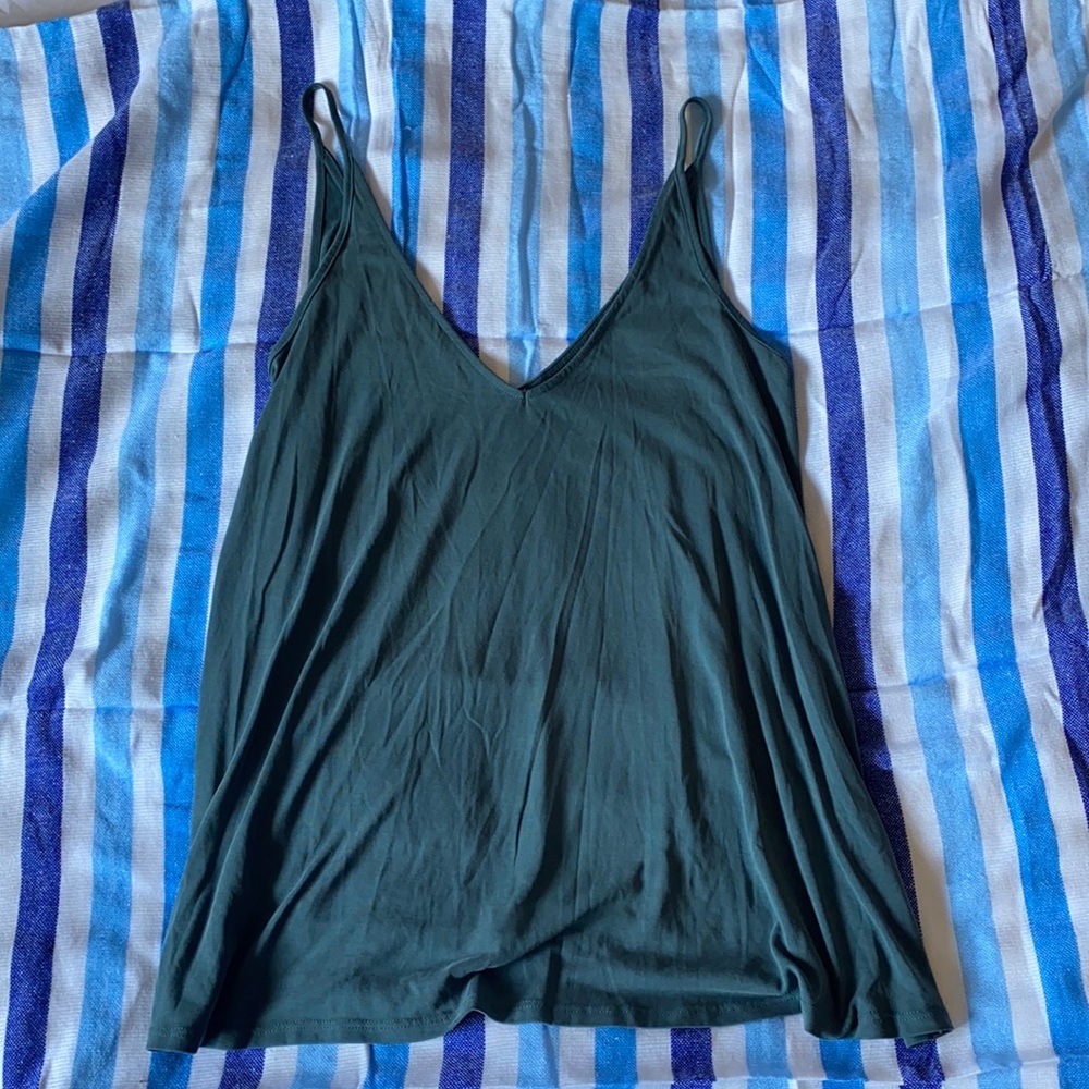 Urban Outfitters silence + noise teal flowy tank. Worn a handful of times.
